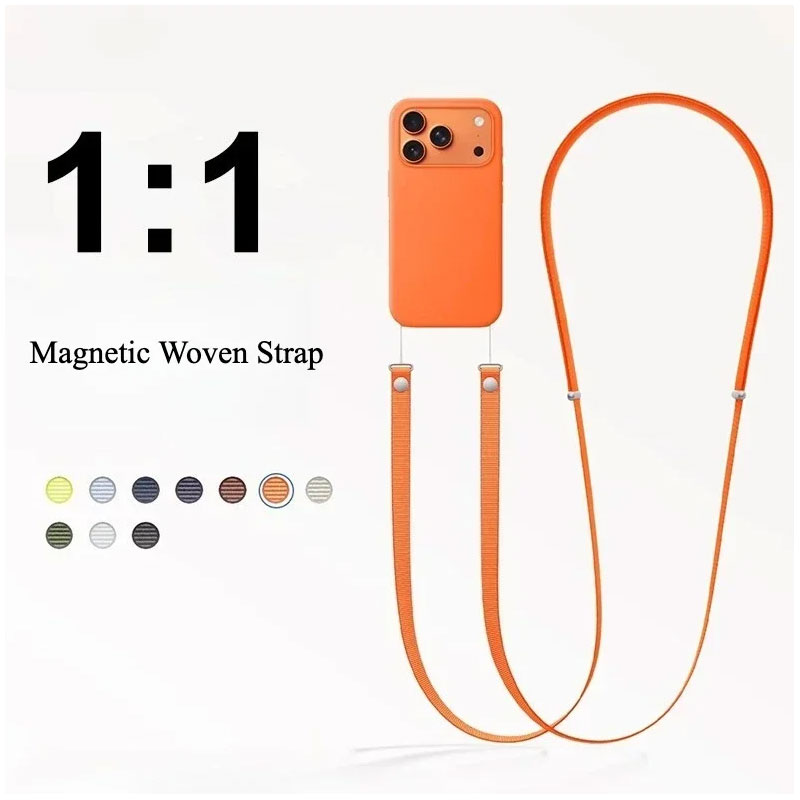 Crossbody Lanyard Neck Strap Case - Per originale 1:1 cinghie magnetiche a