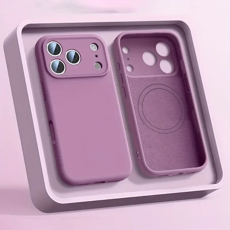 Liquid Silicone Magnetic Phone Case - Silicone liquido originale per custodia per