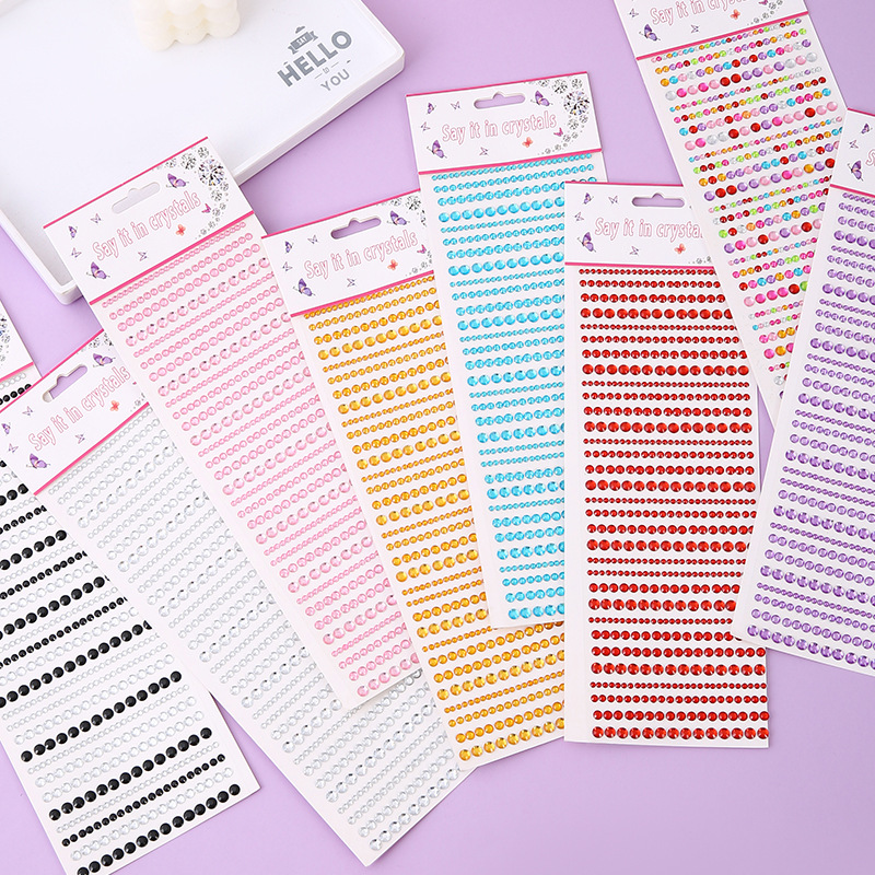Phone Cases - Adesivi in Acrilico con Diamanti di
