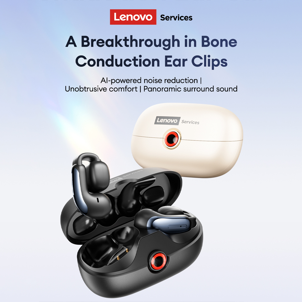 Earphones - Lenovo LES-108 Conduzione ossea TWS Clip
