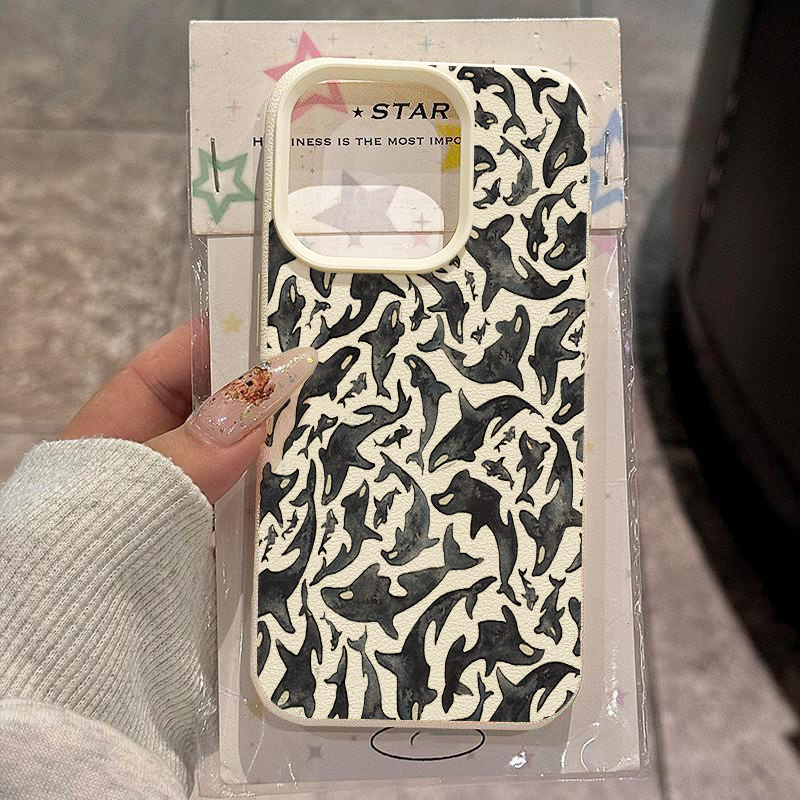 Vintage Floral Pattern Soft Case - Custodia per telefono in TPU morbido