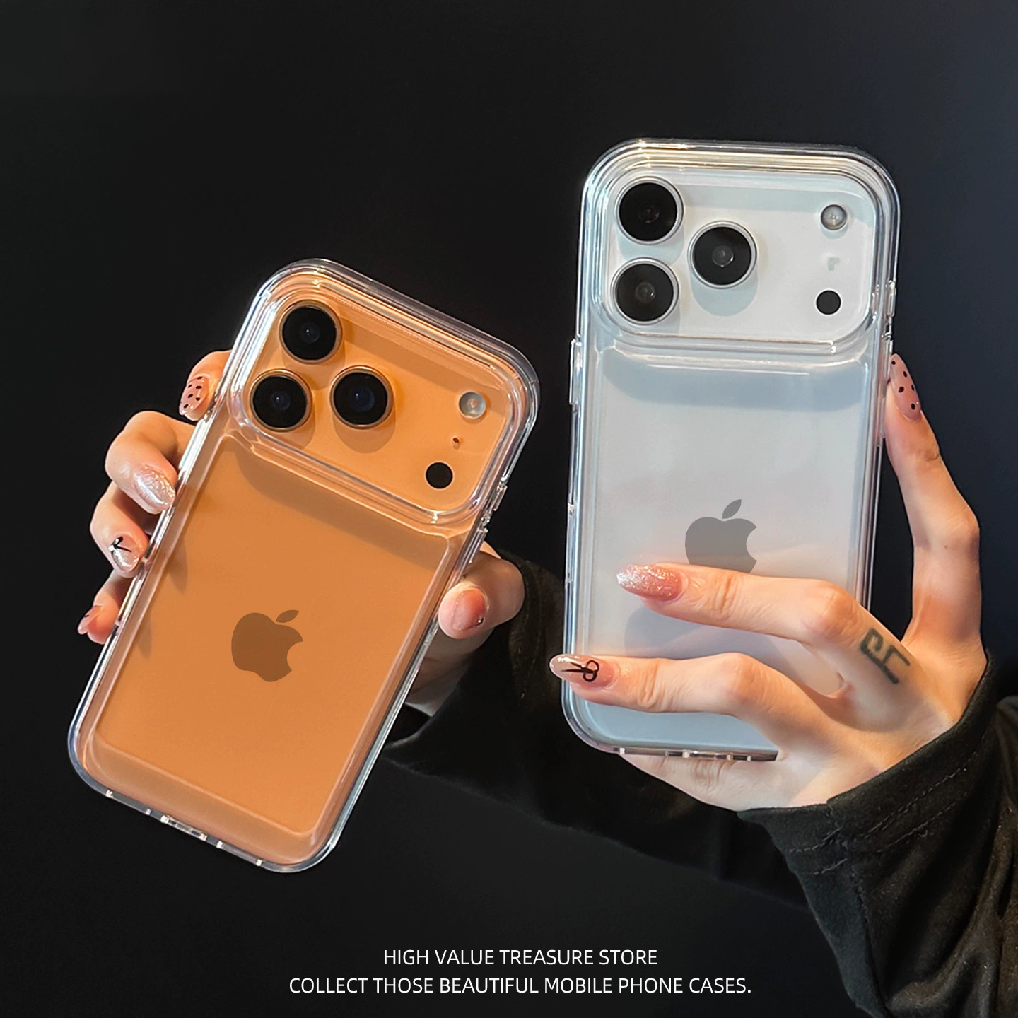 Clear Shockproof Bumper Case - Cassa del telefono Per iPhone 17