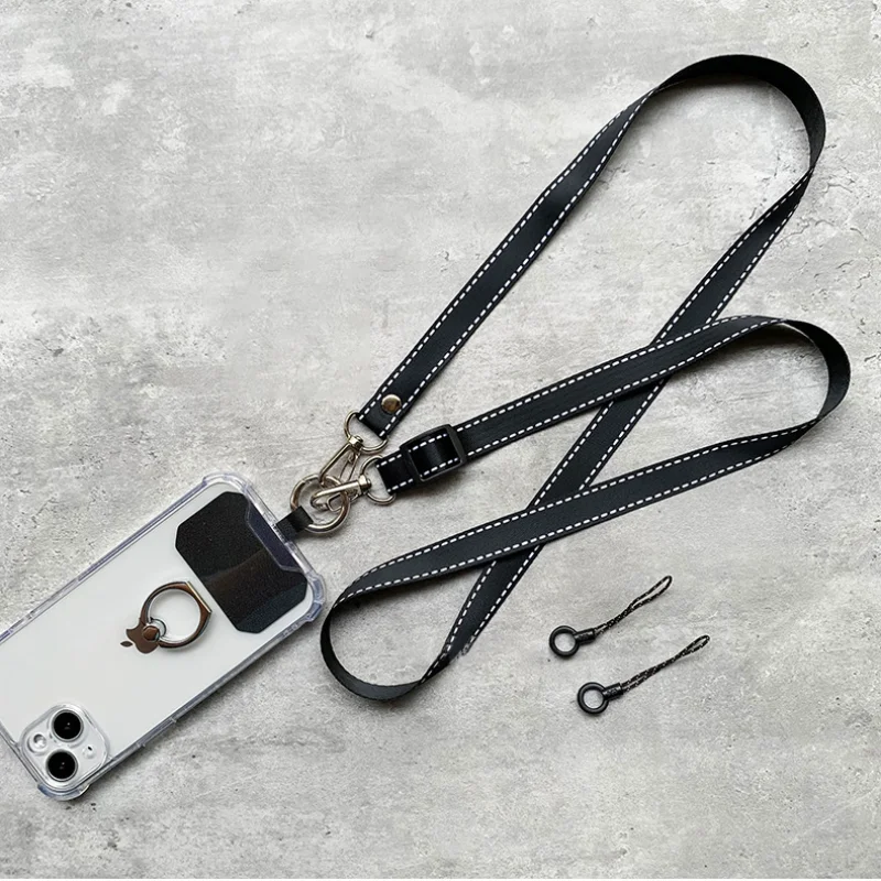 Crossbody Lanyard Neck Strap Case - Simplicity Crossbody cordino per cellulare cinturino