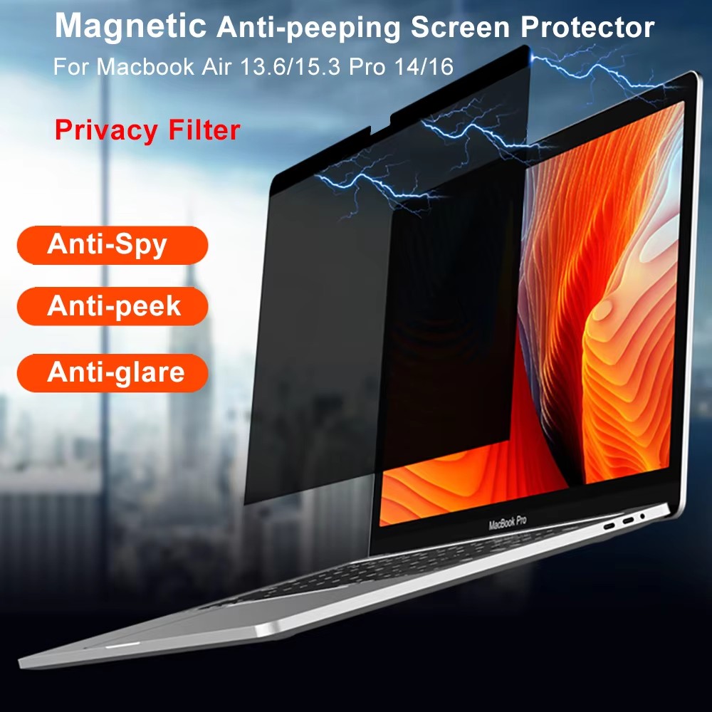 Matte Anti Glare Screen Protector - Pellicola salvaschermo magnetica per la privacy