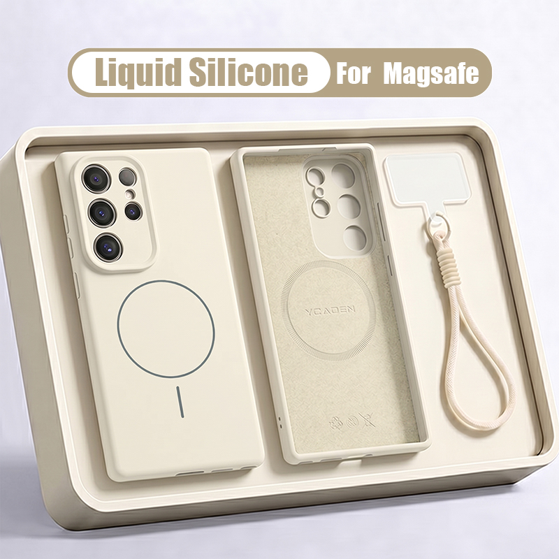 Liquid Silicone Magnetic Phone Case - Custodia per telefono in silicone liquido