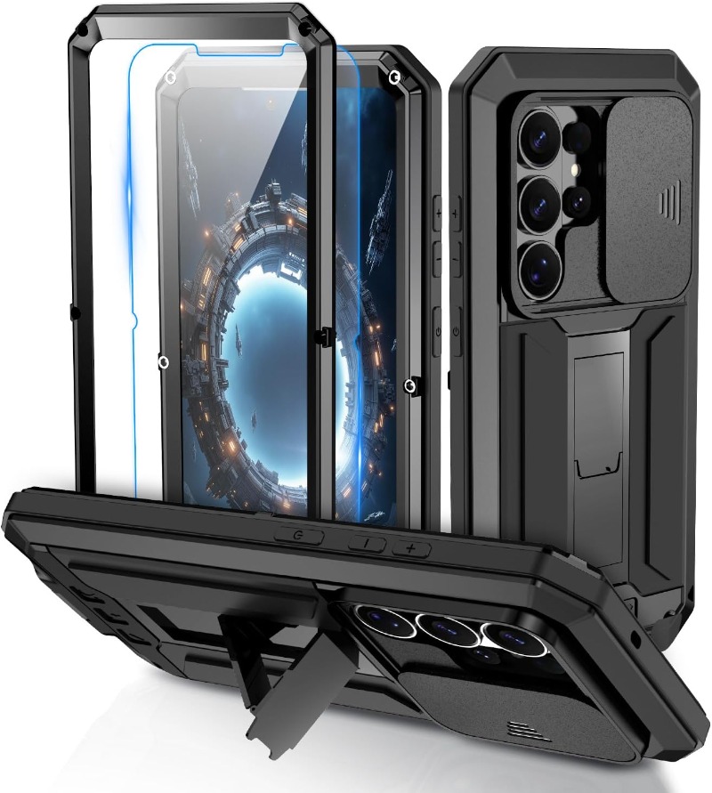 Heavy Duty 360 Full Body Protective Case - Custodia Protettiva Integrale Antiurto in Metallo