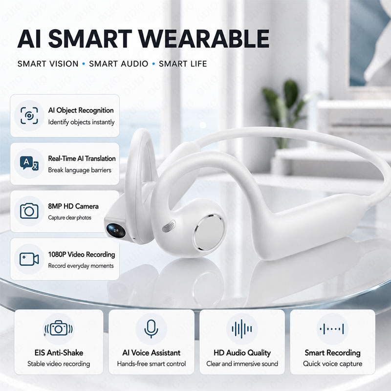 Earphones - Cuffie Sportive Wireless BT 5.4 con