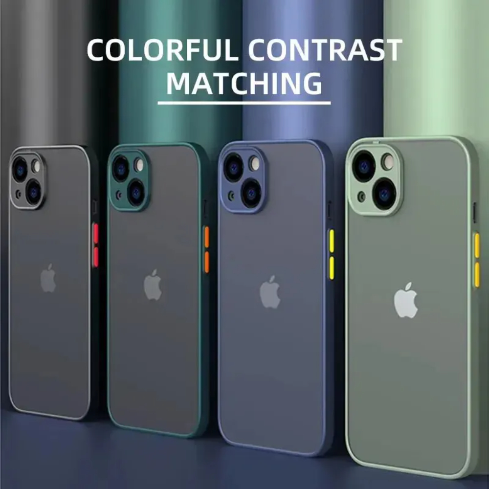 Matte Hard Pc Back Case - Custodia opaca per armatura antiurto per
