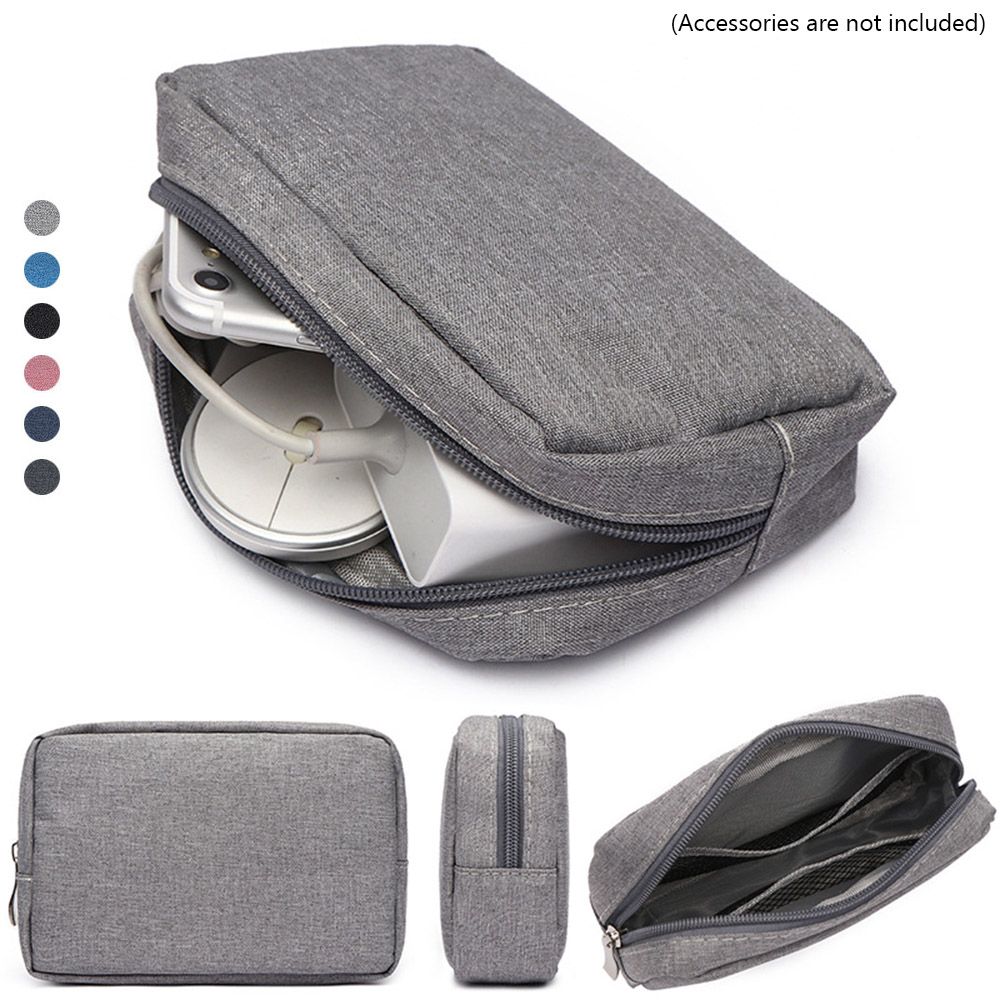 Earphones - Borsa Organizer Portatile USB per Cavi,