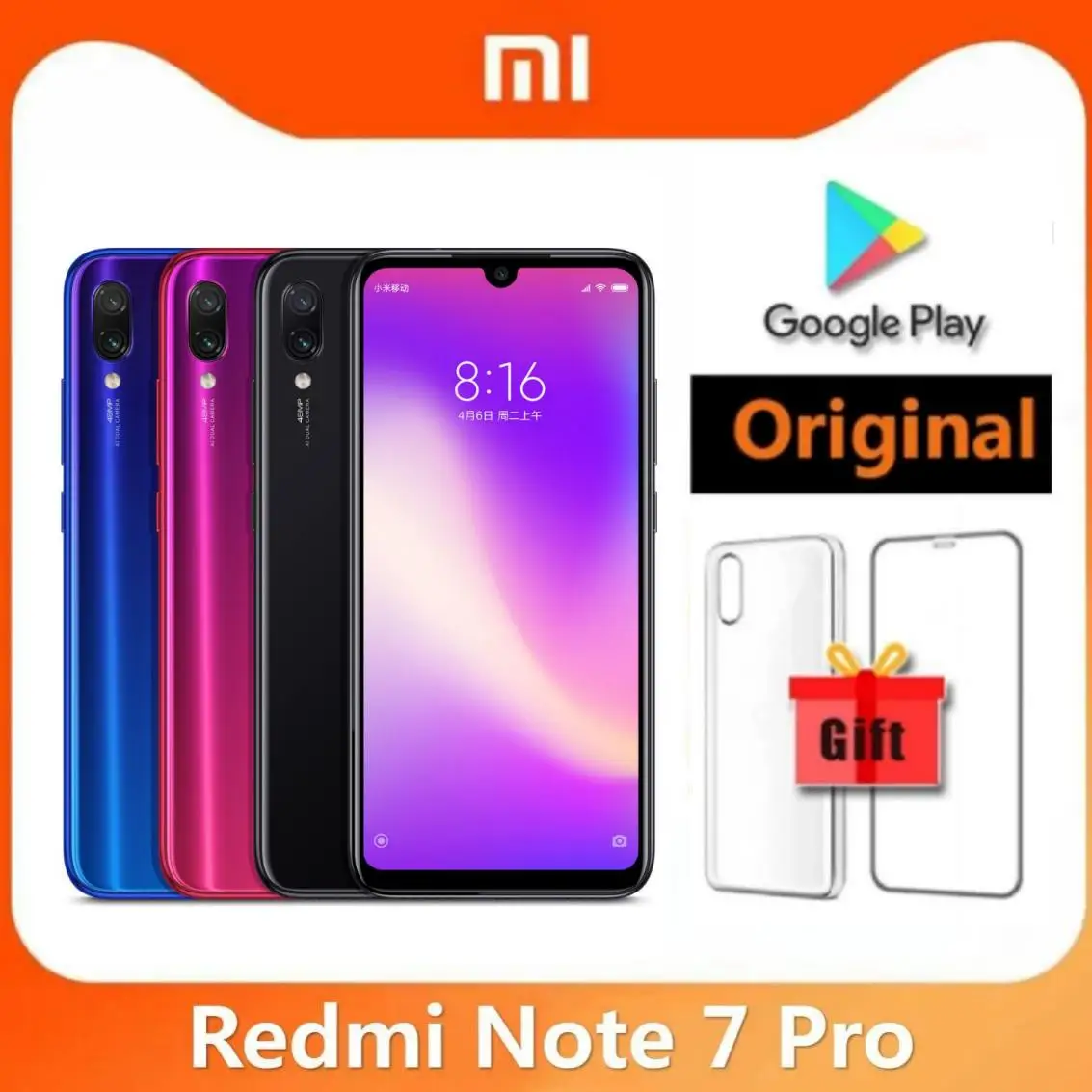 Chargers - Xiaomi Redmi Note 7 PRO Smartphone