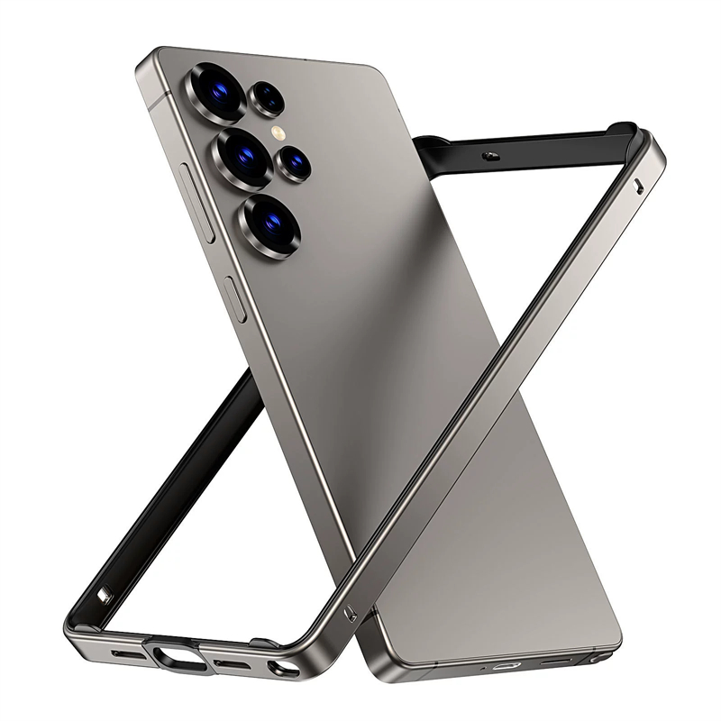 Metal Bumper Aluminum Frame Case - Custodia paraurti in metallo con telaio