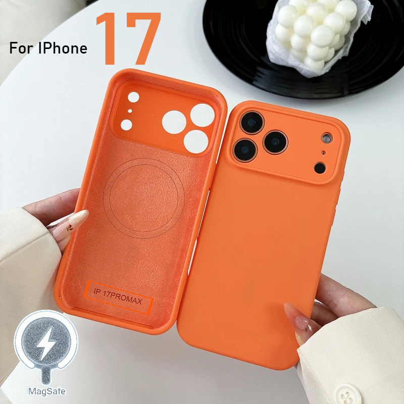 Liquid Silicone Magnetic Phone Case - Custodia per telefono ufficiale in silicone