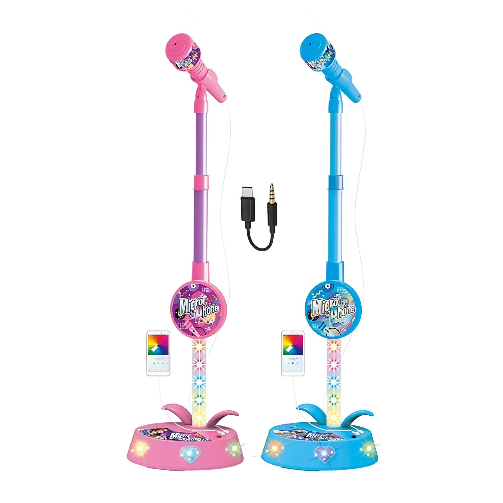 Phone Stands - Microfono per Bambini con Supporto, Wireless,