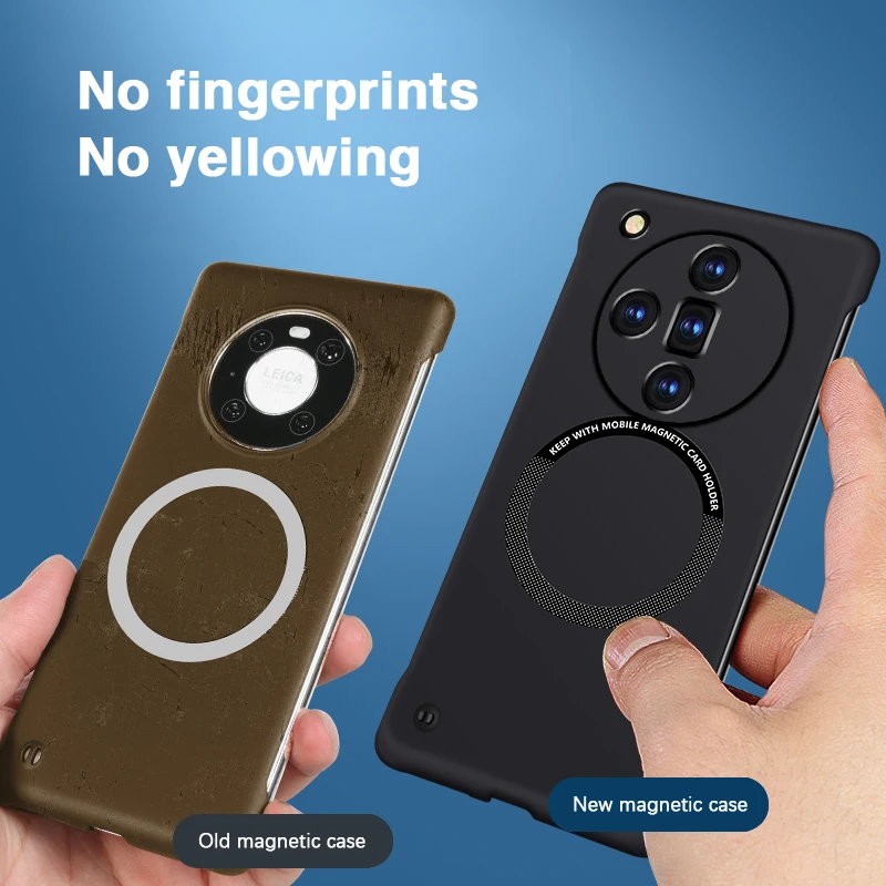 Ultra Thin Frameless Phone Cover - Custodie per telefoni con ricarica wireless