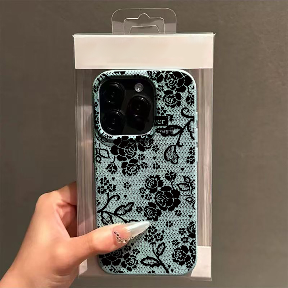 Elegante Cover per iPhone in T - Vintage Floral Pattern Soft Case recensione e prezzo