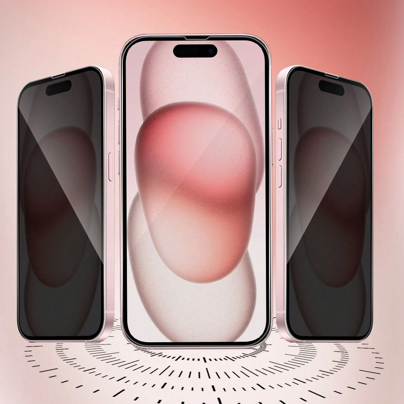 3 pezzi di protezione per la p - Anti Spy Privacy Glass Case recensione e prezzo
