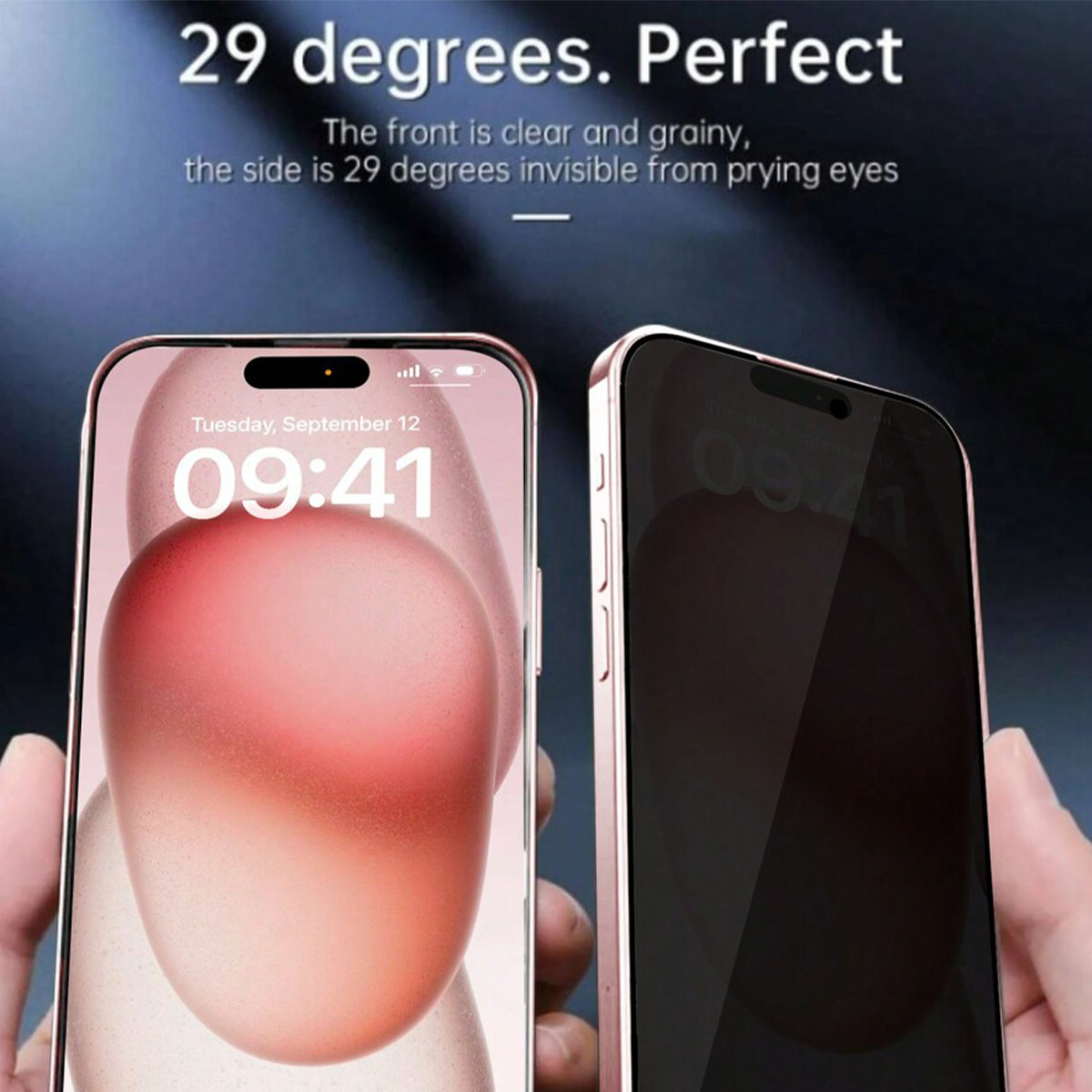 3 pezzi di protezione per la p - Anti Spy Privacy Glass Case recensione e prezzo