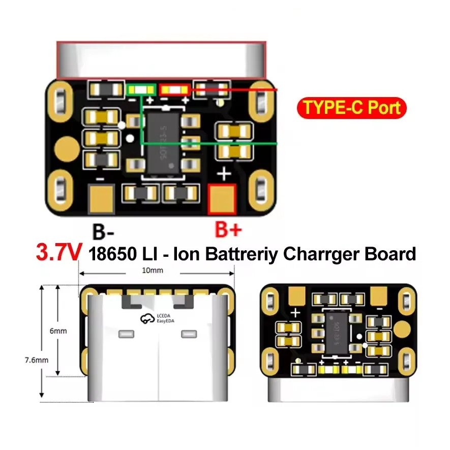 1-50 Pezzi Modulo Scheda di Pr - Power Banks recensione e prezzo