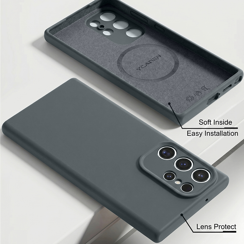 Custodia Morbida in Silicone L - Liquid Silicone Magnetic Phone Case recensione e prezzo