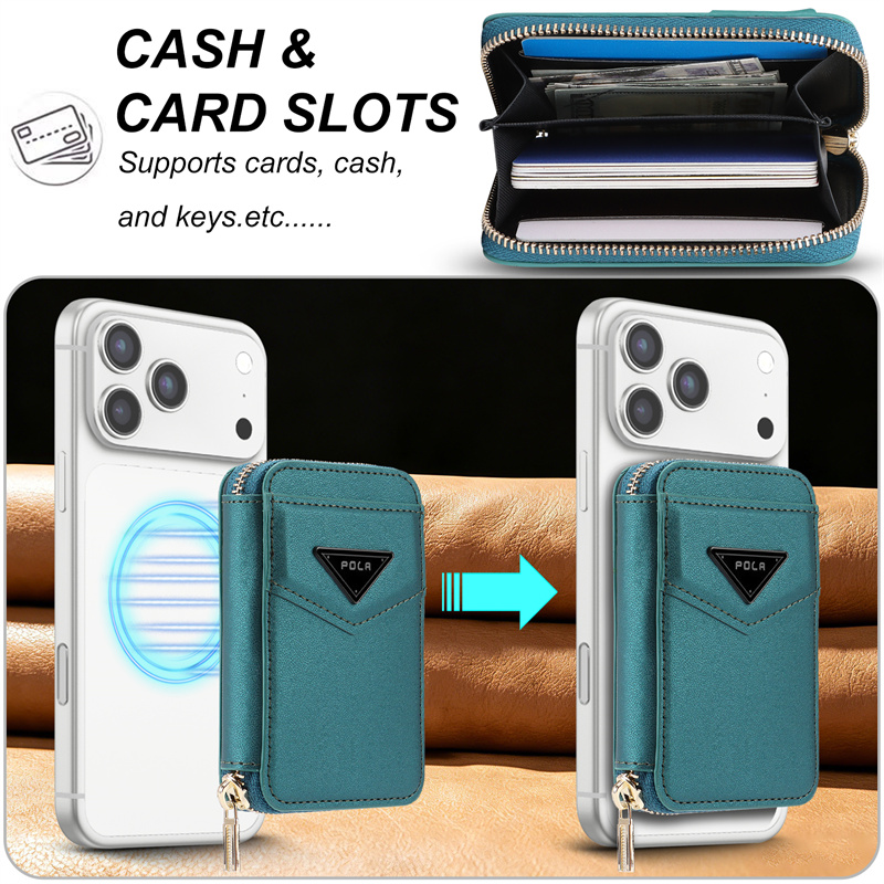 Custodia a portafoglio con cer - Leather Wallet Card Holder Phone Cover recensione e prezzo