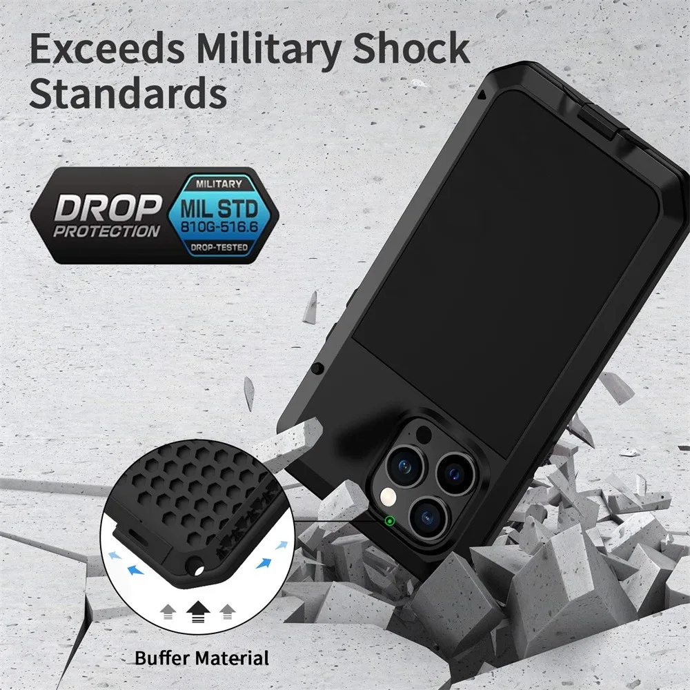 Custodia per iPhone 16e 15 14  - Heavy Duty 360 Full Body Protective Case recensione e prezzo
