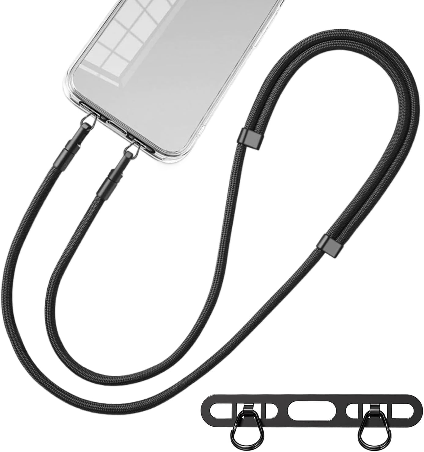 Cordino per cellulare, anello  - Crossbody Lanyard Neck Strap Case recensione e prezzo