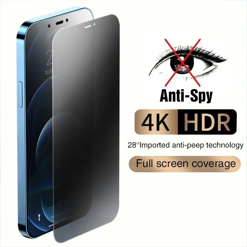 Custodia in vetro temperato an - Anti Spy Privacy Glass Case recensione e prezzo