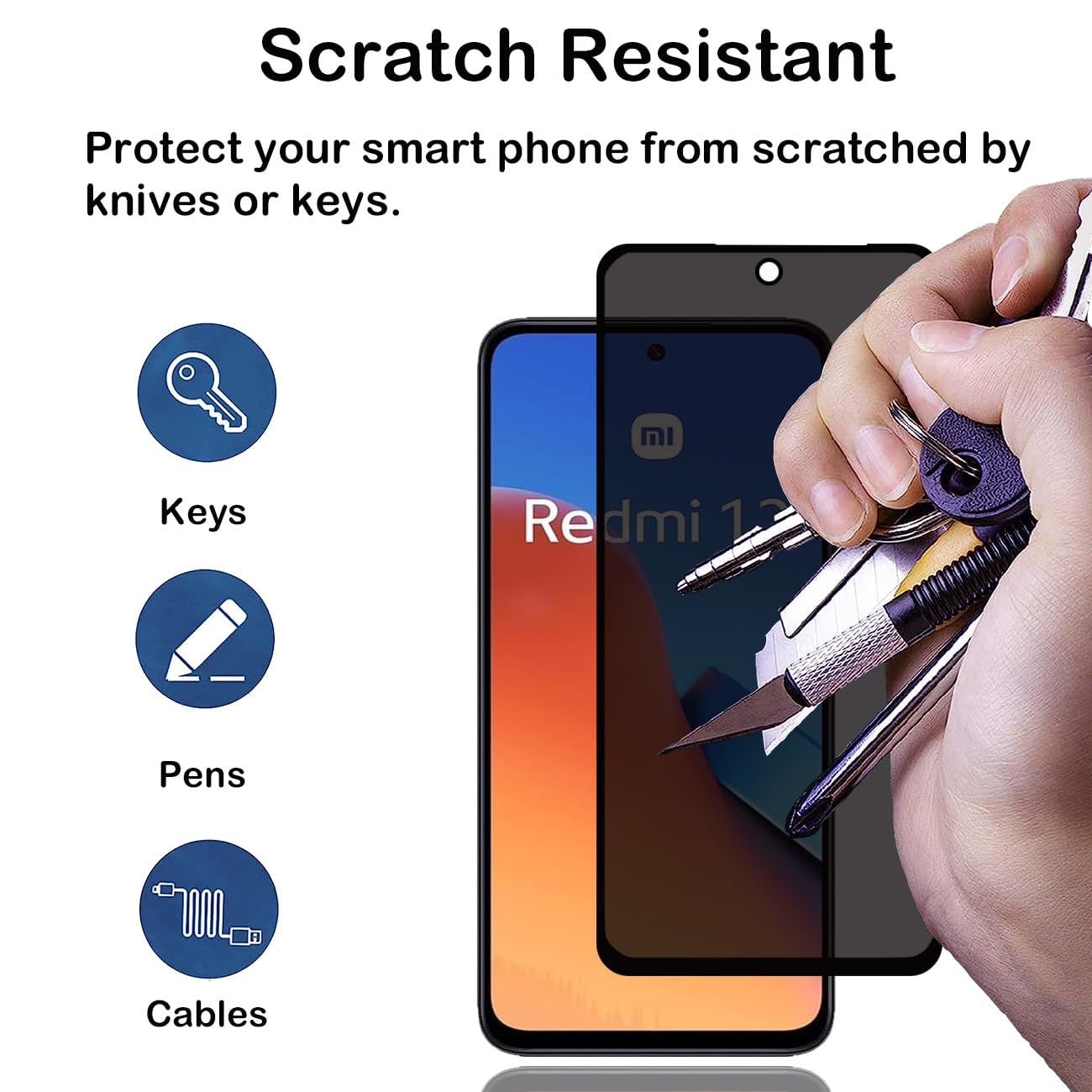 Proteggi schermo anti-spia per - Anti Spy Privacy Glass Case recensione e prezzo