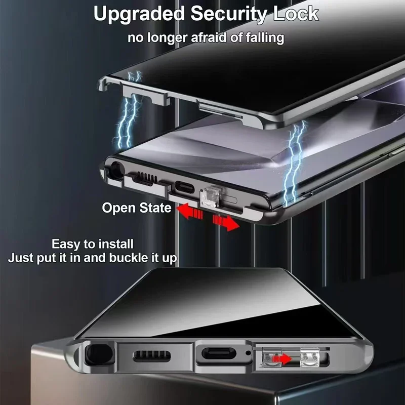 Custodia per telefono in metal - Anti Spy Privacy Glass Case recensione e prezzo
