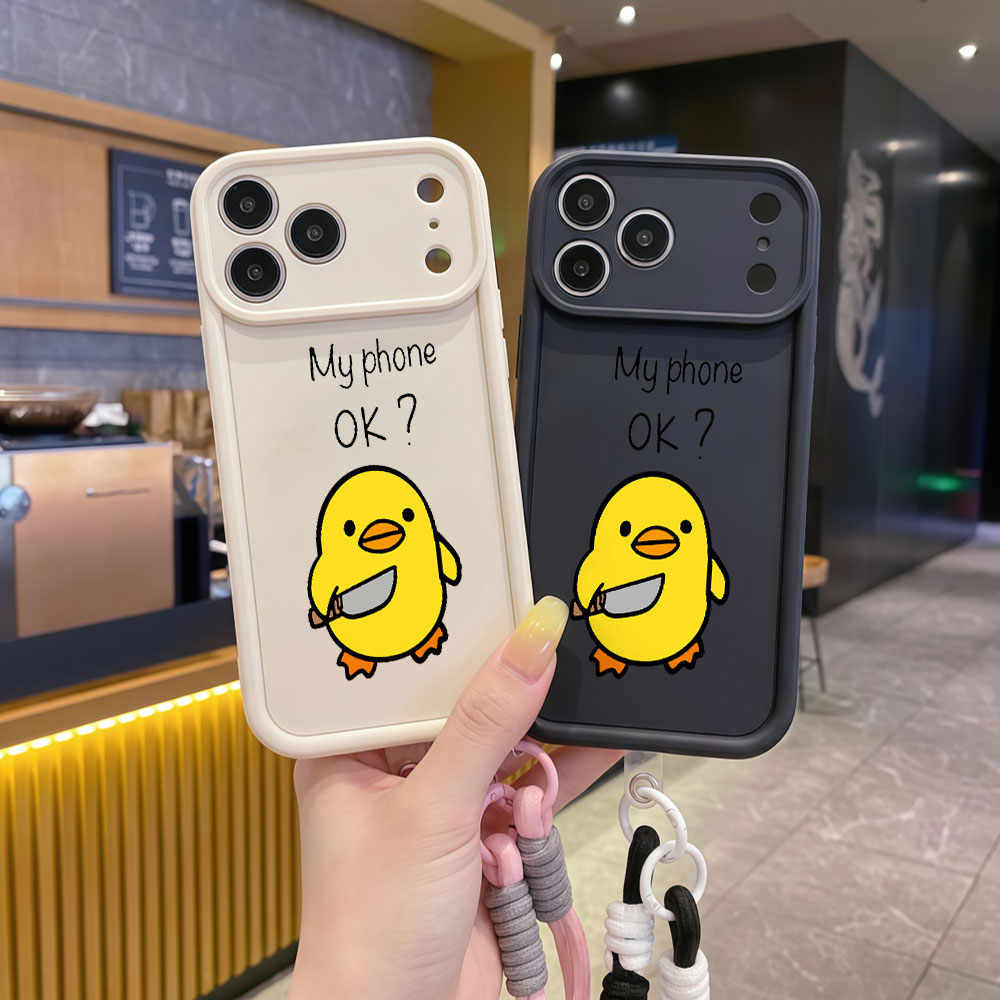 Custodia per telefono con cint - Cute Cartoon Wrist Strap Silicone Case recensione e prezzo