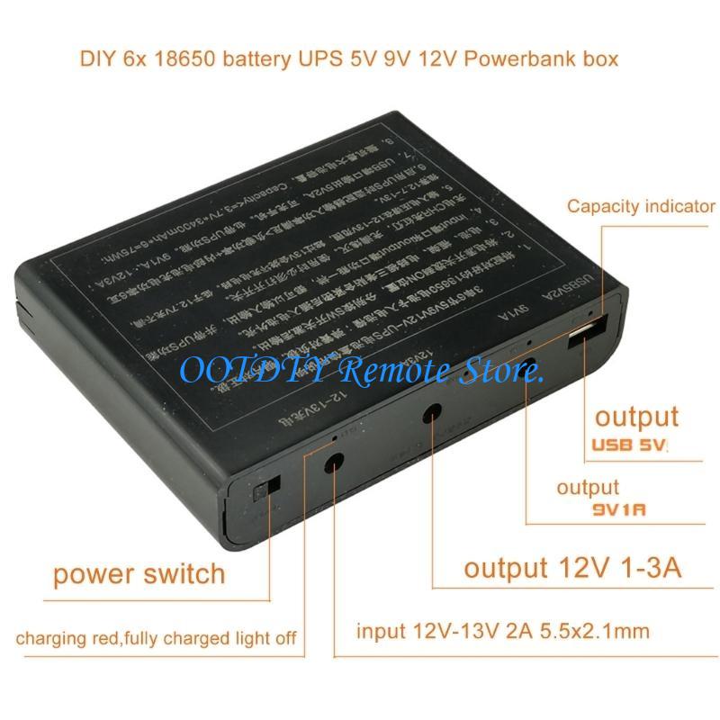 6X 18650 Batteria UPS Box con  - Power Banks recensione e prezzo