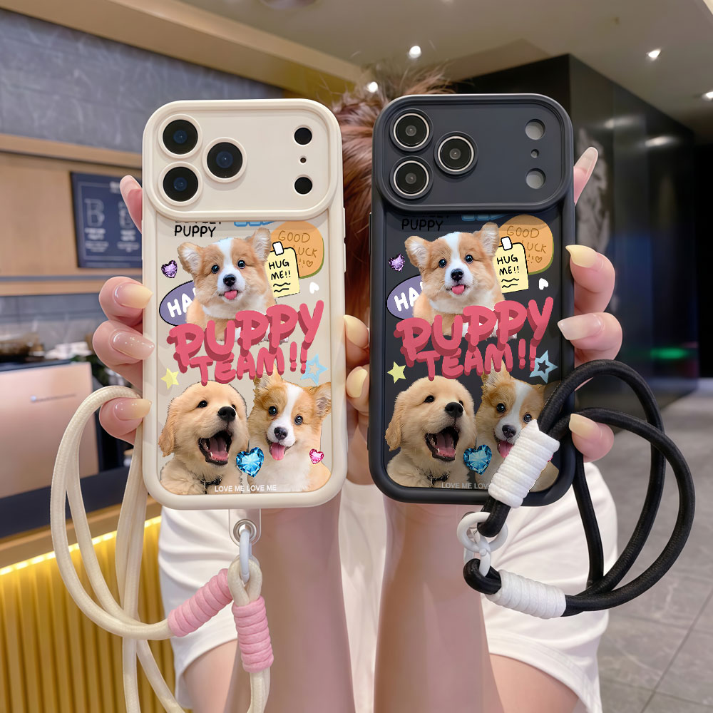 Custodie Morbide per Telefono  - Cute Cartoon Wrist Strap Silicone Case recensione e prezzo