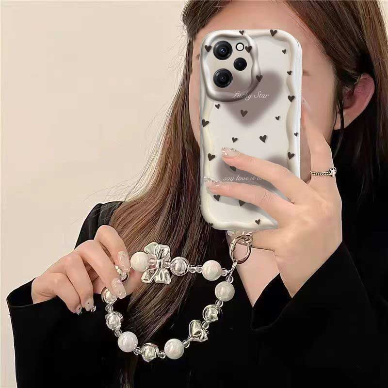 Custodia per RENO 15 15F 14 PR - Cute Cartoon Wrist Strap Silicone Case recensione e prezzo
