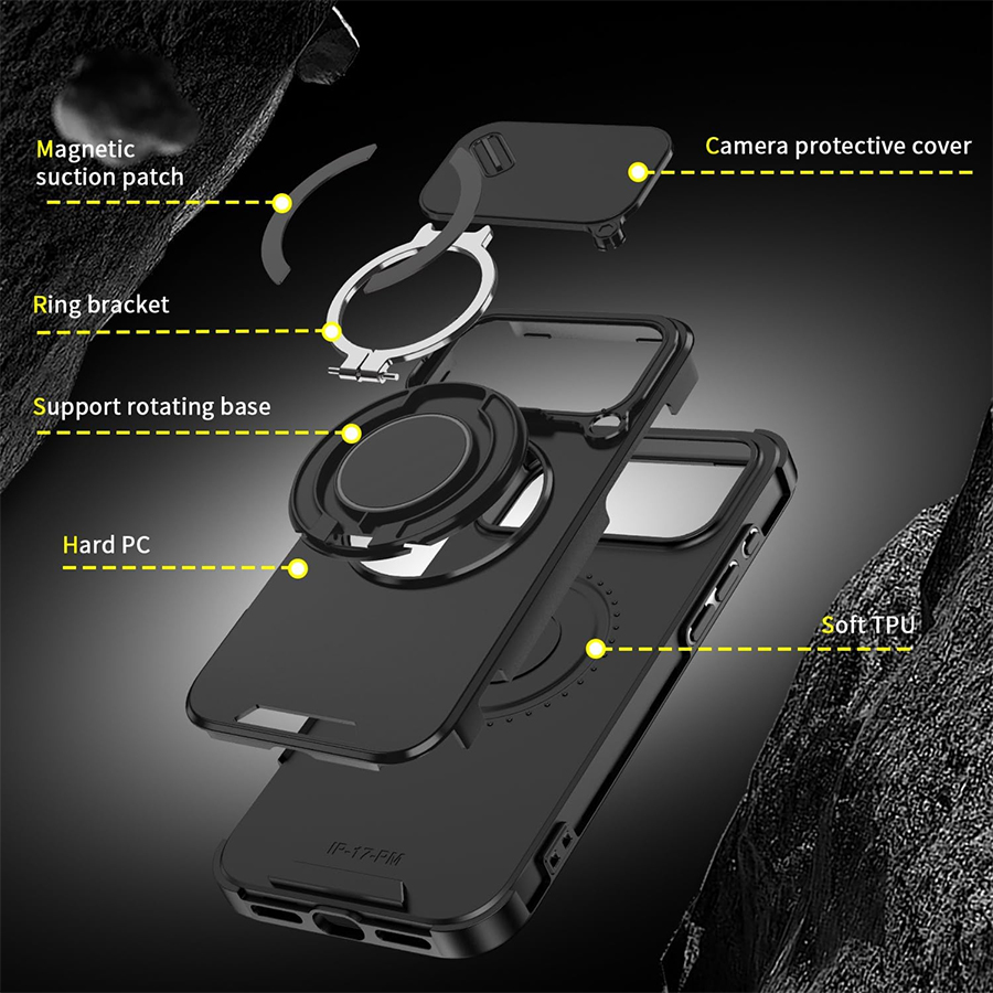 Custodia per telefono magnetic - Heavy Duty 360 Full Body Protective Case recensione e prezzo