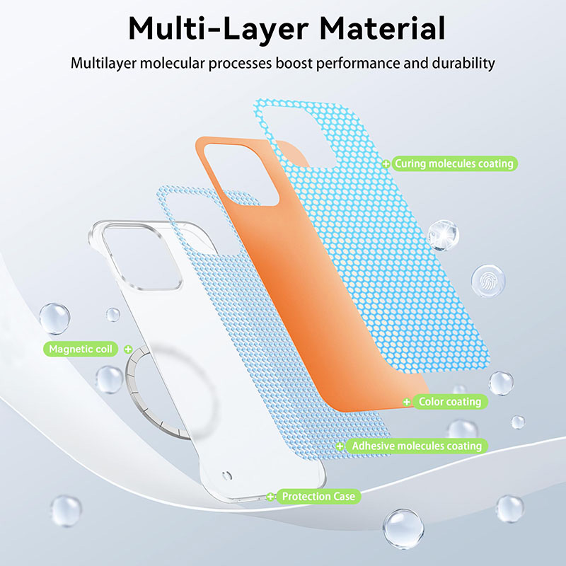 Nuova custodia per telefono se - Ultra Thin Frameless Phone Cover recensione e prezzo