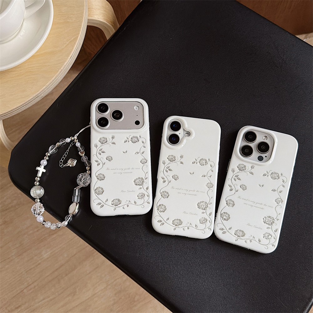 Custodia per iPhone 17 16 15 P - Vintage Floral Pattern Soft Case recensione e prezzo