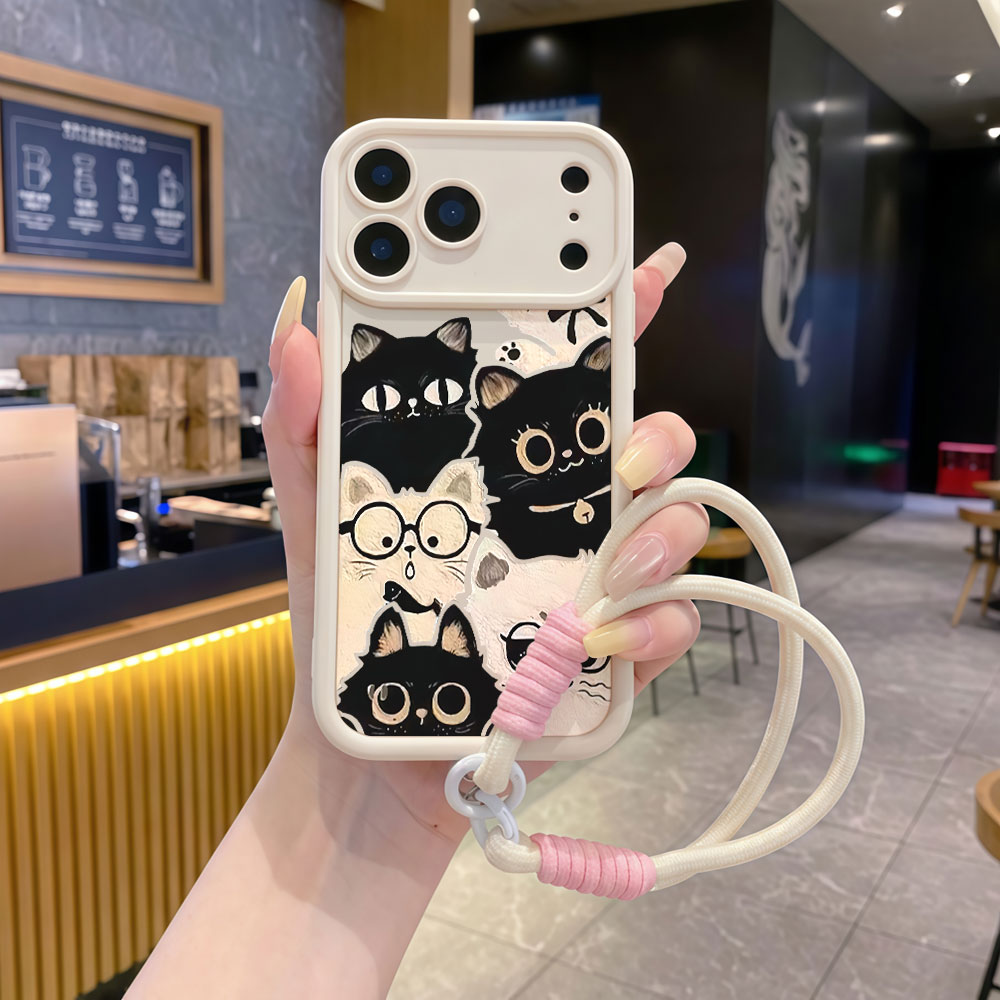 Custodia Antiurto con Cordino  - Cute Cartoon Wrist Strap Silicone Case recensione e prezzo