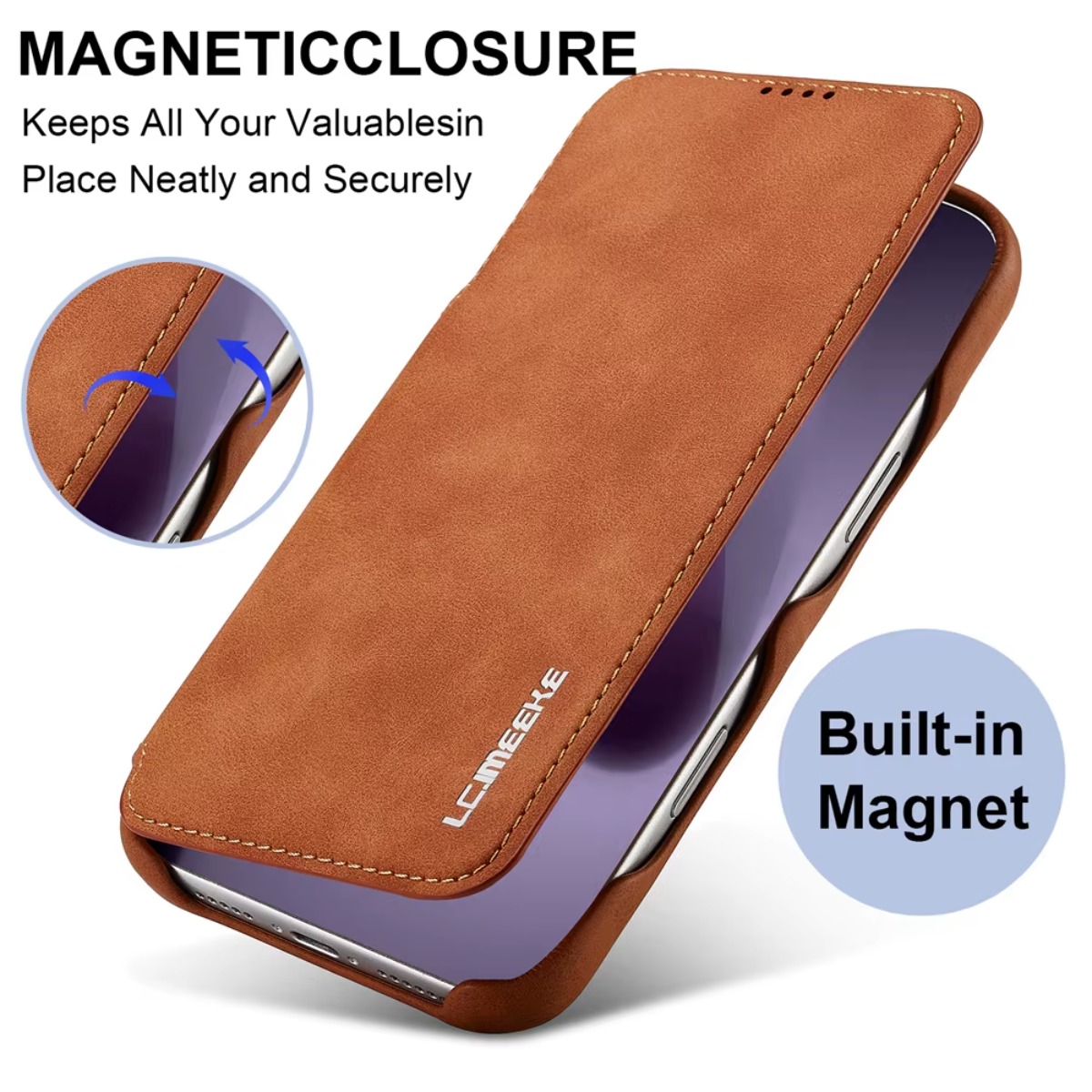 Portafoglio in pelle Flip Cove - Leather Wallet Card Holder Phone Cover recensione e prezzo