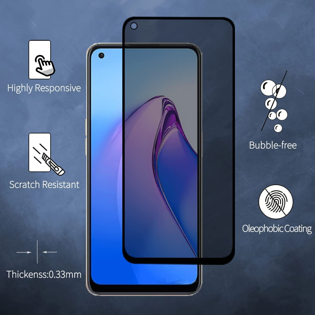 Proteggi schermo Anti spia per - Anti Spy Privacy Glass Case recensione e prezzo