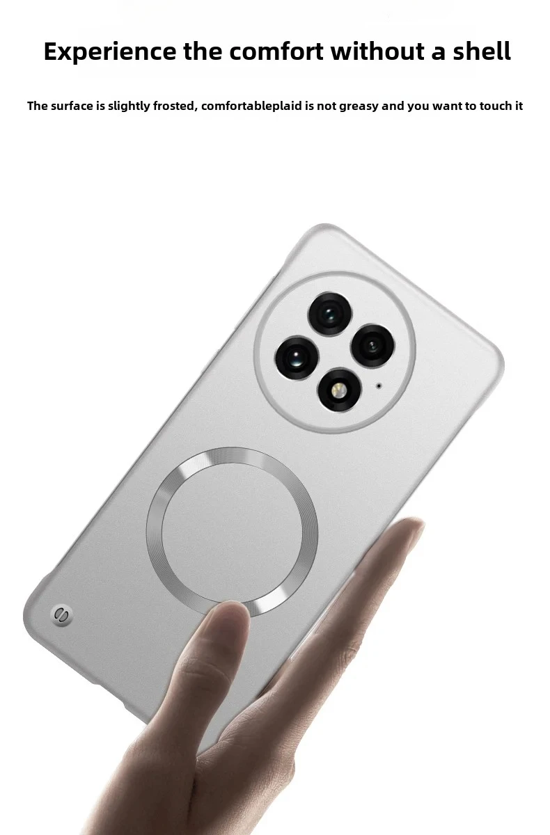 Custodia per telefono magnetic - Ultra Thin Frameless Phone Cover recensione e prezzo