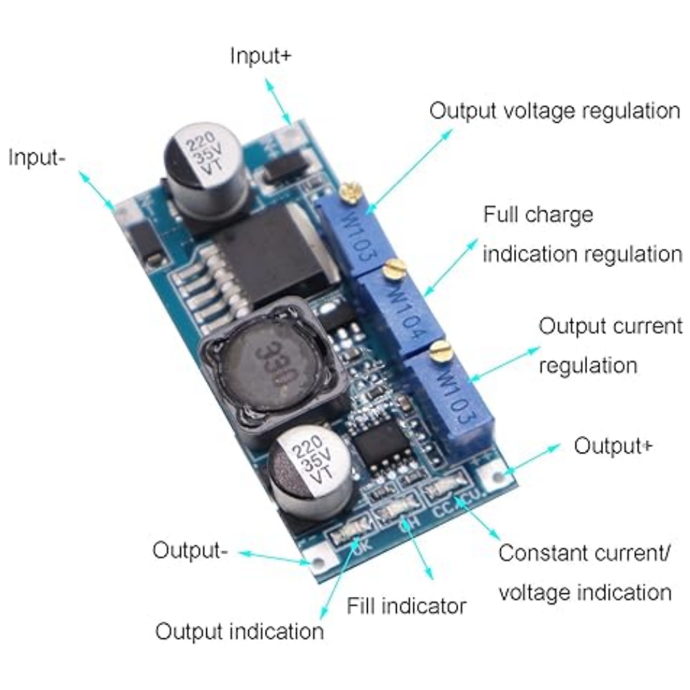 Driver LED LM2596, Modulo di A - Chargers recensione e prezzo