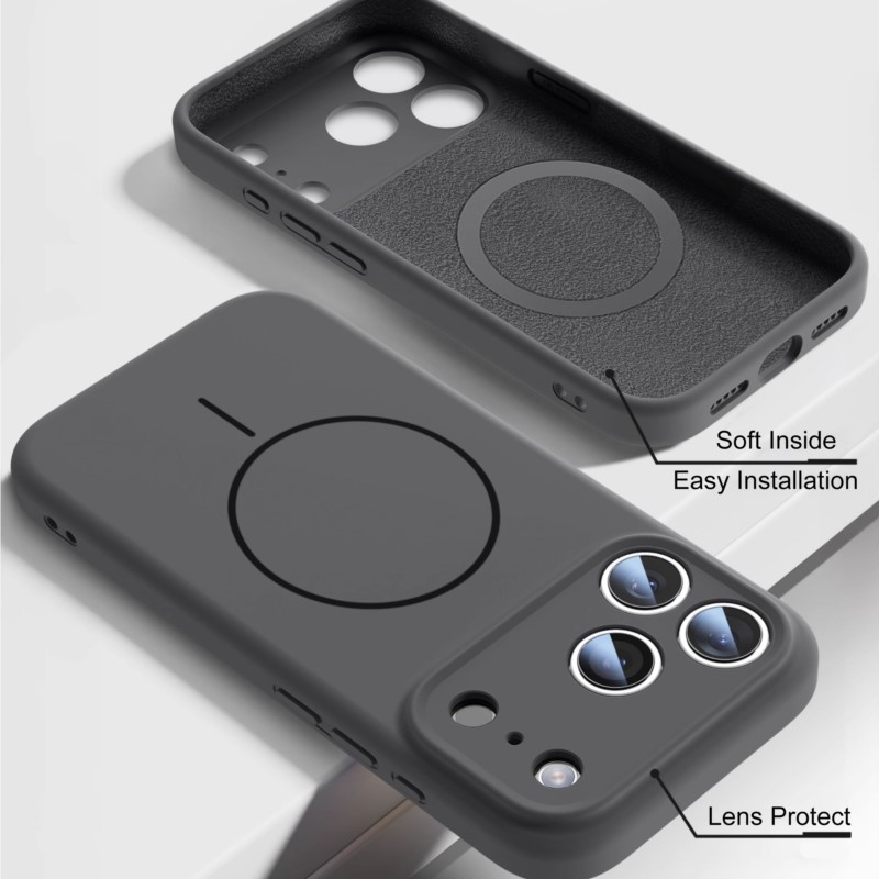 Custodia di Lusso in Silicone  - Liquid Silicone Magnetic Phone Case recensione e prezzo