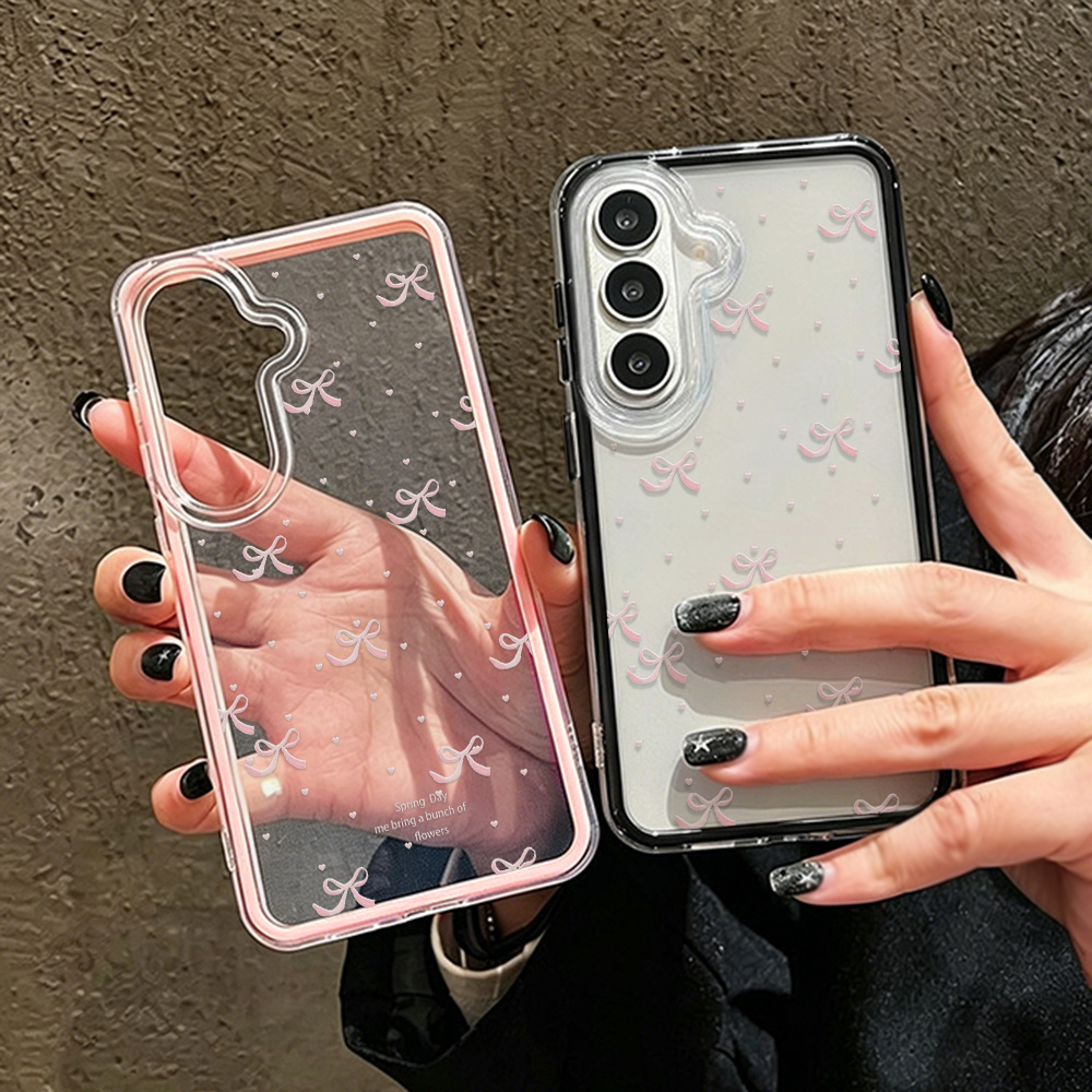 Custodia Morbida Rosa con Fioc - Clear Shockproof Bumper Case recensione e prezzo