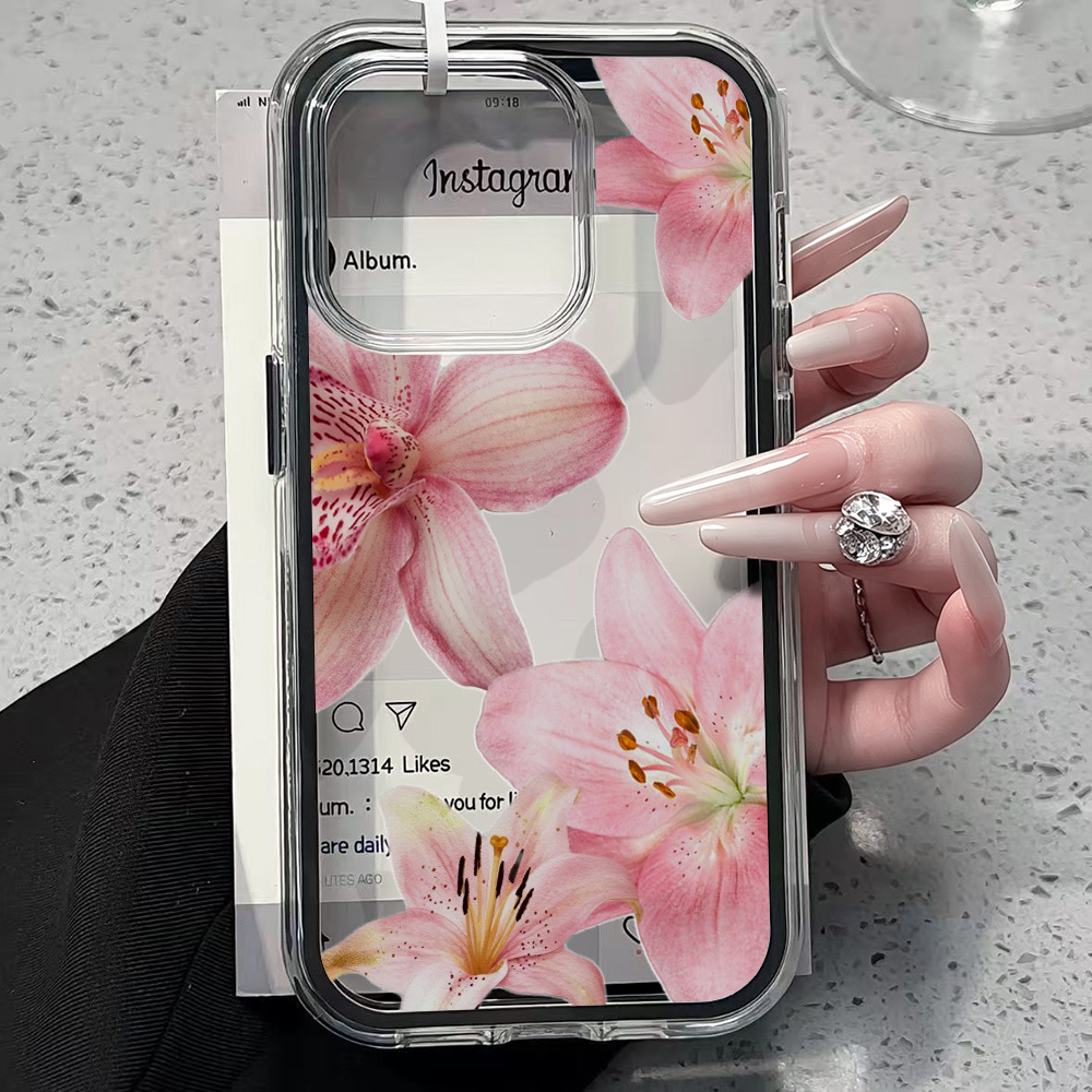 Custodia Trasparente con Fiore - Clear Shockproof Bumper Case recensione e prezzo