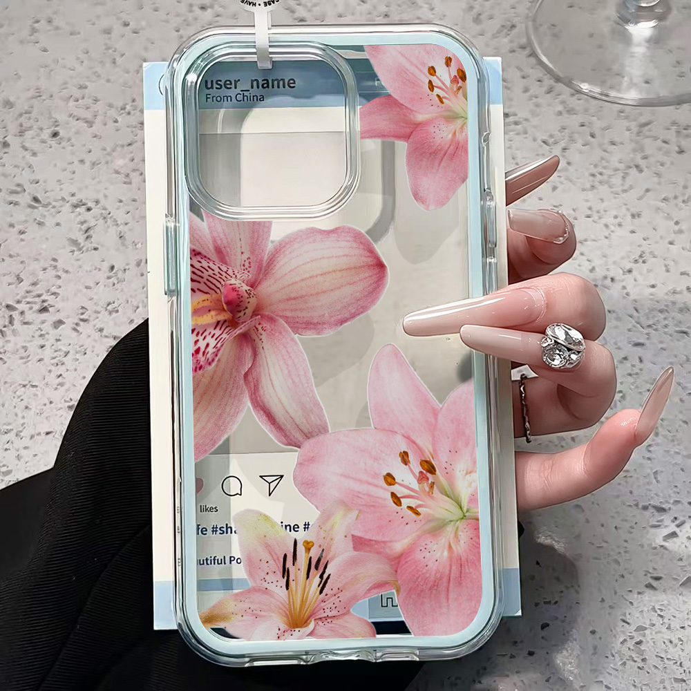 Custodia Trasparente con Fiore - Clear Shockproof Bumper Case recensione e prezzo