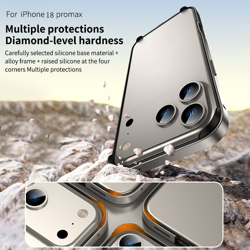 Custodia Ibrida in Silicone e  - Metal Bumper Aluminum Frame Case recensione e prezzo