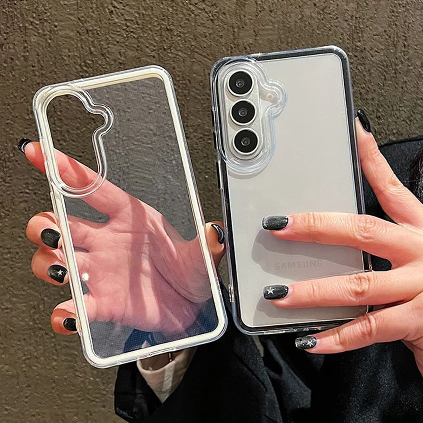 Custodia di Lusso con Cornice  - Clear Shockproof Bumper Case recensione e prezzo