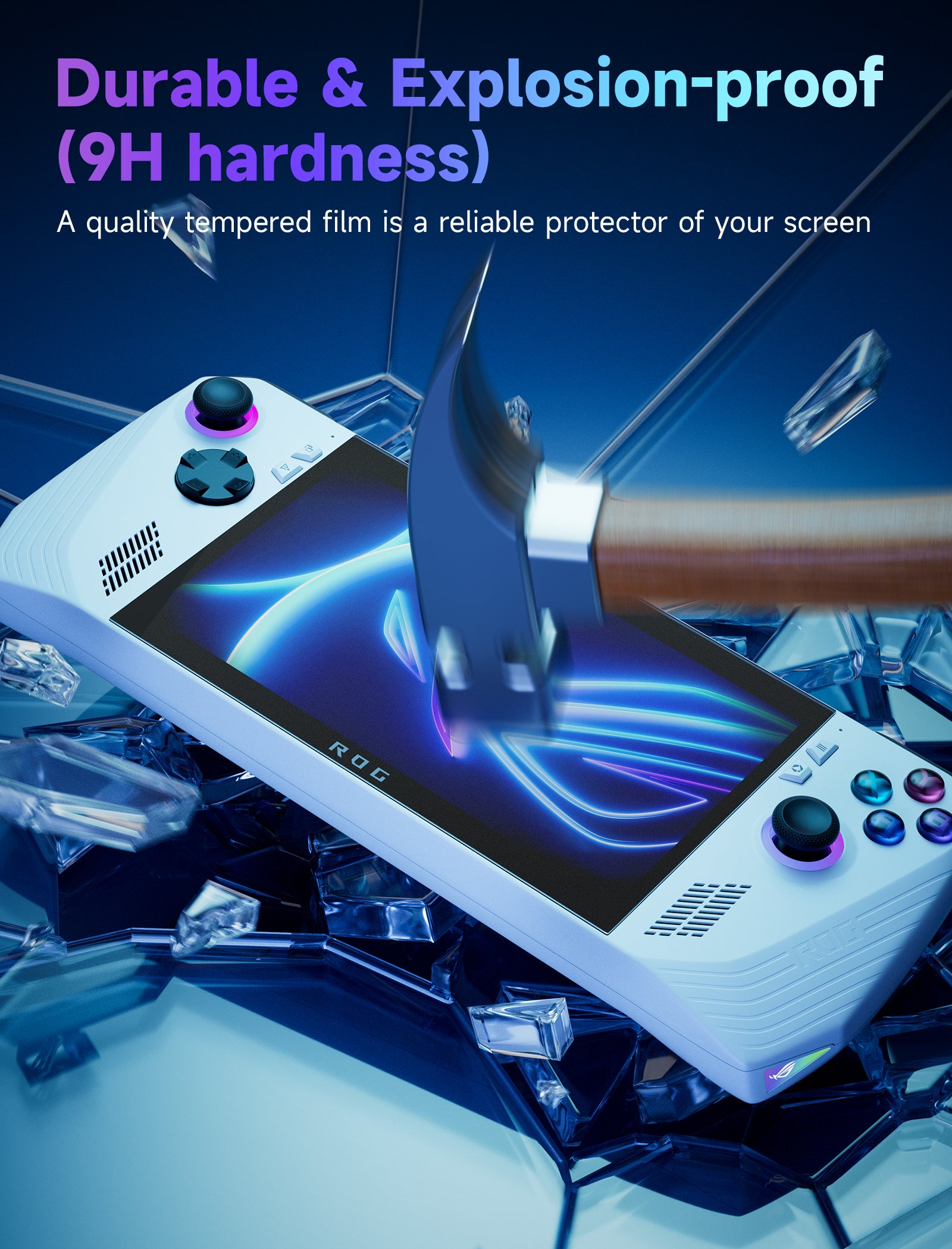 Protezione antiriflesso ROG Al - Matte Anti Glare Screen Protector recensione e prezzo
