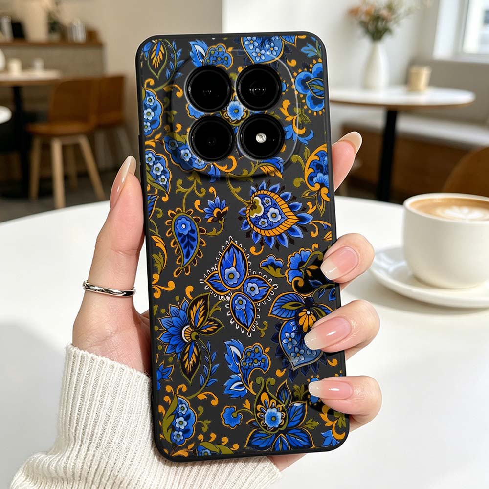 Custodia per telefono con moti - Vintage Floral Pattern Soft Case recensione e prezzo