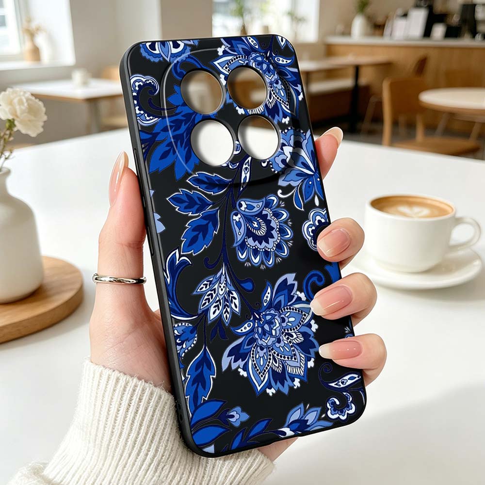 Custodia per telefono con moti - Vintage Floral Pattern Soft Case recensione e prezzo